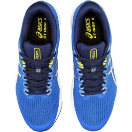 Herren Laufschuhe Asics GT-1000 8 blau 1011A540 401 weiß 1