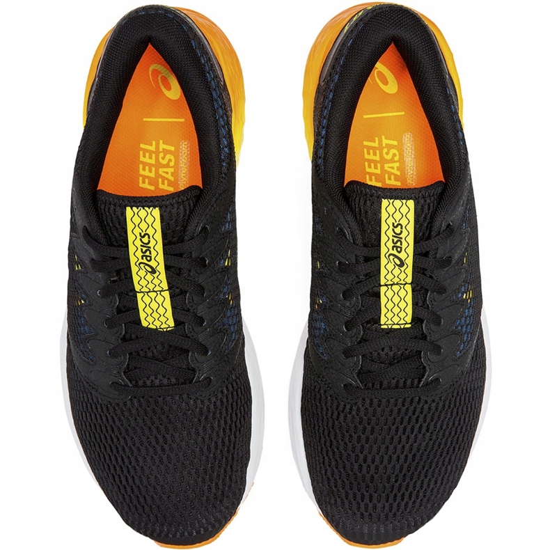 Herren Laufschuhe Asics Roadhawk Ff 2 schwarz und orange 1011A136 005 1