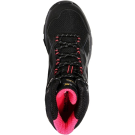 Damenschuhe Regatta Wms Kota Mid schwarz und pink RWF490 7HQ 1