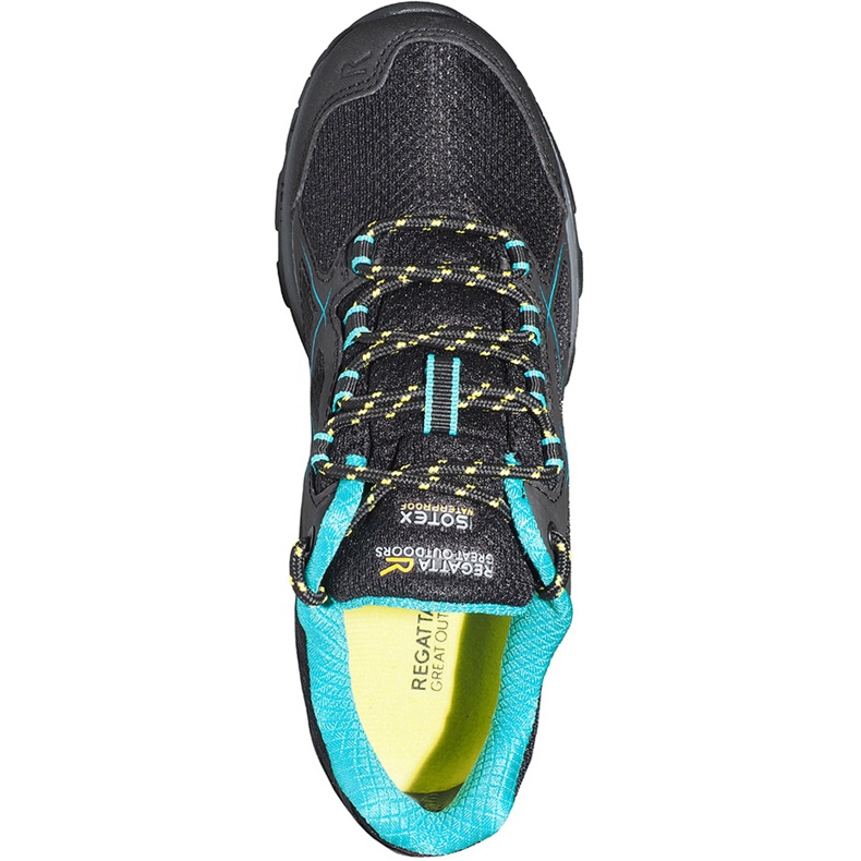 Damenschuhe Regatta Wms Kota Low schwarz und blau RWF489 41QF grau 1