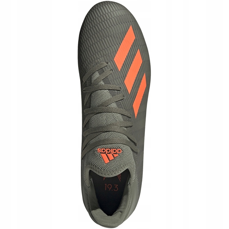 Grün adidas X 19.3 Fg Fußballschuhe EF8365 grau 1