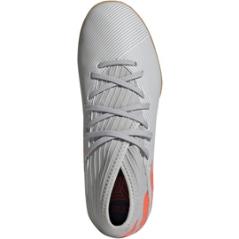 Adidas Nemeziz 19.3 In Jr graue Fußballschuhe EF8304 1