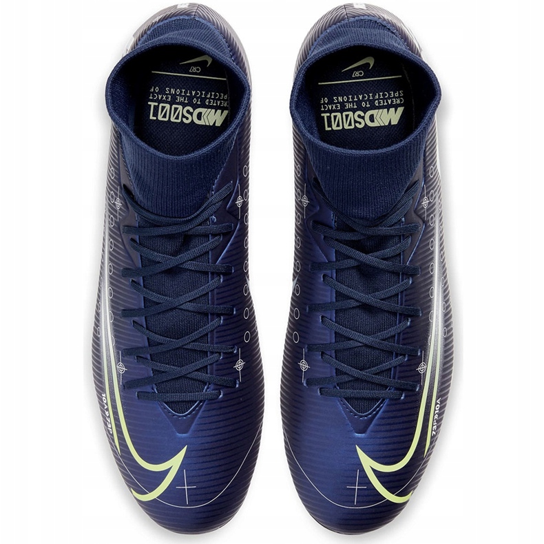 Nike Mercurial Superfly 7 Academy Mds Sg Pro Ac CK0014 401 Fußballschuh marineblau marineblau 1