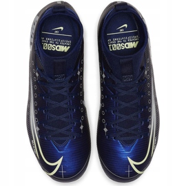 Nike Mercurial Superfly 7 Academy Mds FG / MG Junior BQ5409 401 Fußballschuh navy blau navy blau 1