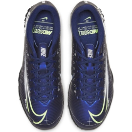 Nike Mercurial Vapor 13 Academy Mds Tf Junior CJ1178 401 Fußballschuh marineblau marineblau 1