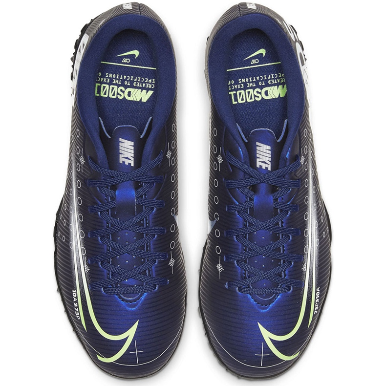 Nike Mercurial Vapor 13 Academy Mds Tf Junior CJ1178 401 Fußballschuh marineblau marineblau 1