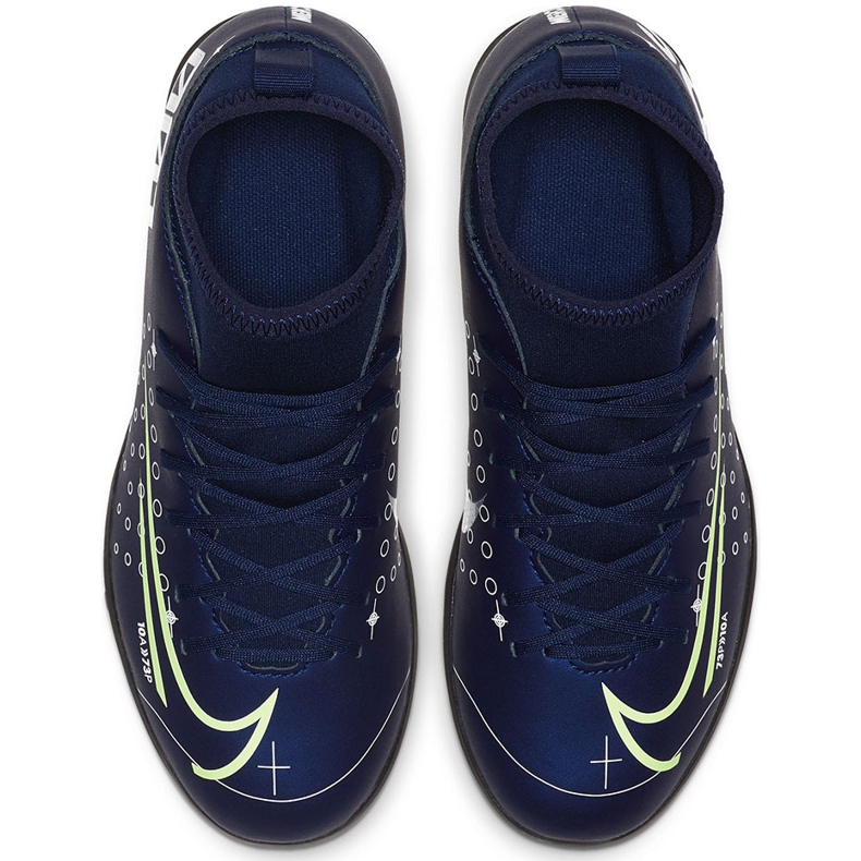 Nike Mercurial Superfly 7 Club Mds Tf Junior BQ5416 401 Fußballschuh marineblau marineblau 1