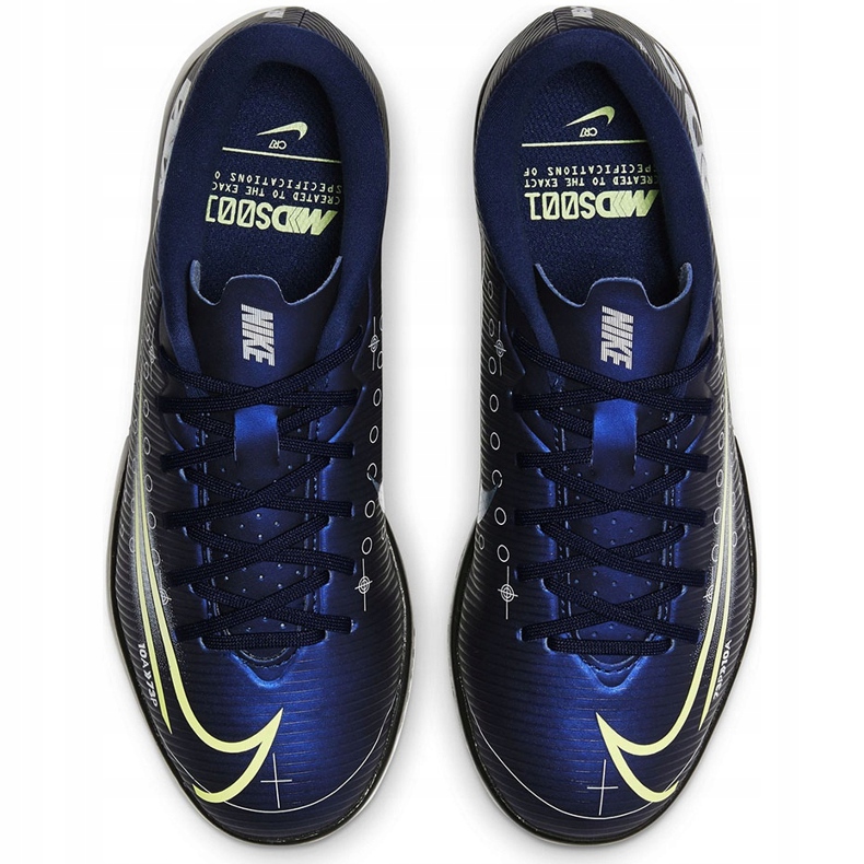Nike Mercurial Vapor 13 Academy Mds Ic Junior CJ1175 401 Fußballschuh marineblau marineblau 1