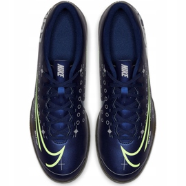 Nike Mercurial Vapor 13 Club Mds Ic Junior CJ1174 401 Fußballschuh navy blau navy blau 1