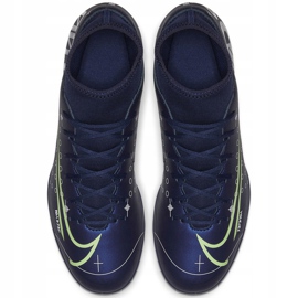 Nike Mercurial Superfly 7 Club Mds FG / MG Junior BQ5418 401 Fußballschuh navy blau blau 1