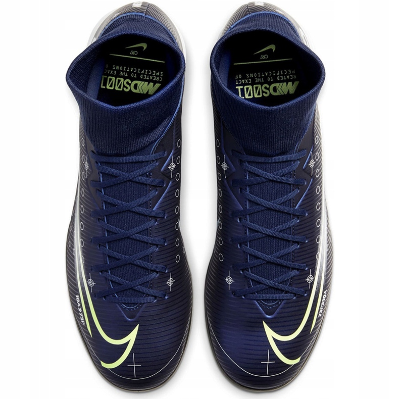Nike Mercurial Superfly 7 Academy Mds Ic BQ5430 401 Fußballschuh marineblau marineblau 1