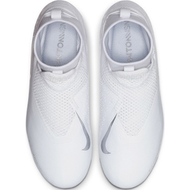 Nike Phantom Vsn Academy Df FG / MG Jr AO3287 100 Fußballschuhe weiß weiß 1