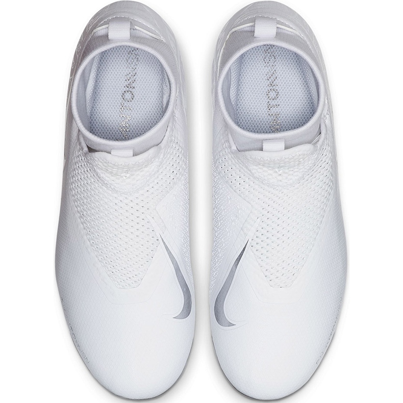Nike Phantom Vsn Academy Df FG / MG Jr AO3287 100 Fußballschuhe weiß weiß 1