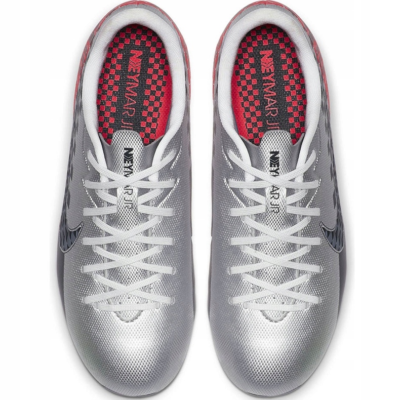 Nike Mercurial Vapor 13 Academy Neymar FG / MG Junior AT8125 006 Fußballschuh grau grau 1