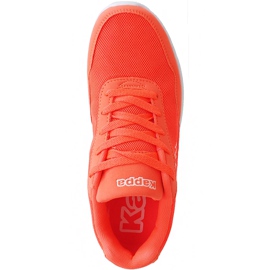 Kappa Follow Damenschuhe Koralle und Weiß 242495 Nc 2910 mehrfarbig orange 1