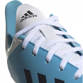 Adidas X 19.4 FxG Junior Fußballschuhe blau und weiß F35361 1