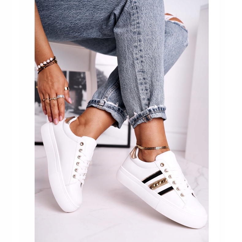 FB1 Damen Sportschuhe Weiß Rylee 2