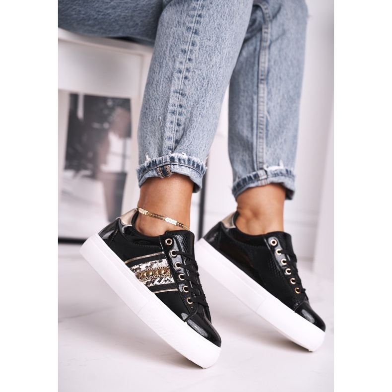 FB1 Damen Sportschuhe Schwarz Rylee 1