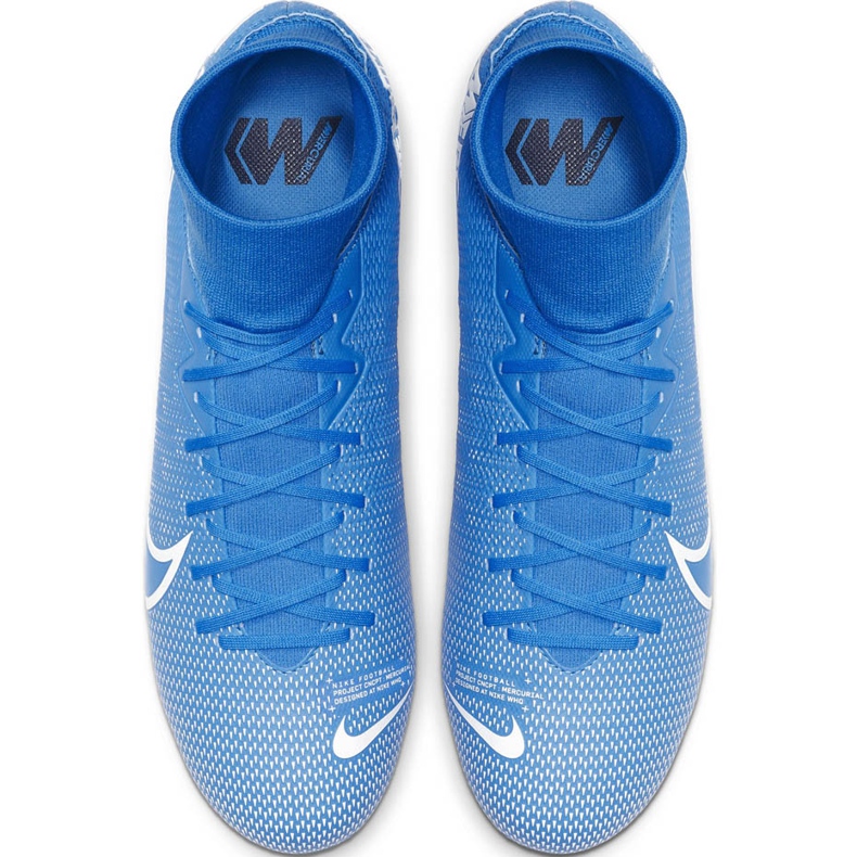 Nike Mercurial Superfly 7 Academy FG / MG AT7946 414 Fußballschuhe mehrfarbig blau 1