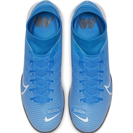 Nike Mercurial Superfly 7 Academy Ic AT7975 414 Fußballschuhe blau blau 1