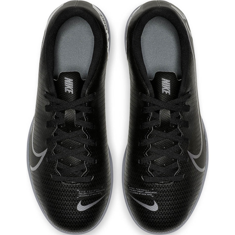 Nike Mercurial Vapor 13 Club Tf Junior AT8177 001 Fußballschuhe schwarz schwarz 1