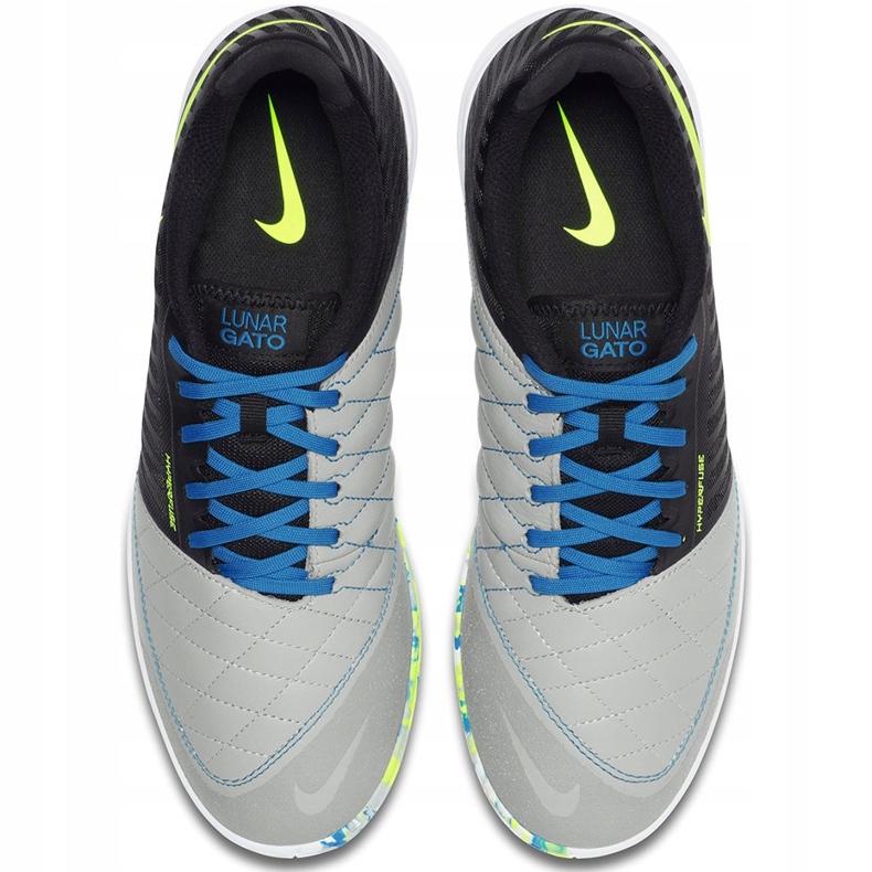 Nike LunarGato Ii 580456 070 Fußballschuhe blau schwarz 1