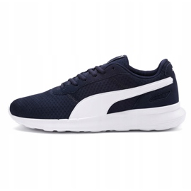 Herrenschuhe Puma St Activate marineblau 369122 03 weiß 1