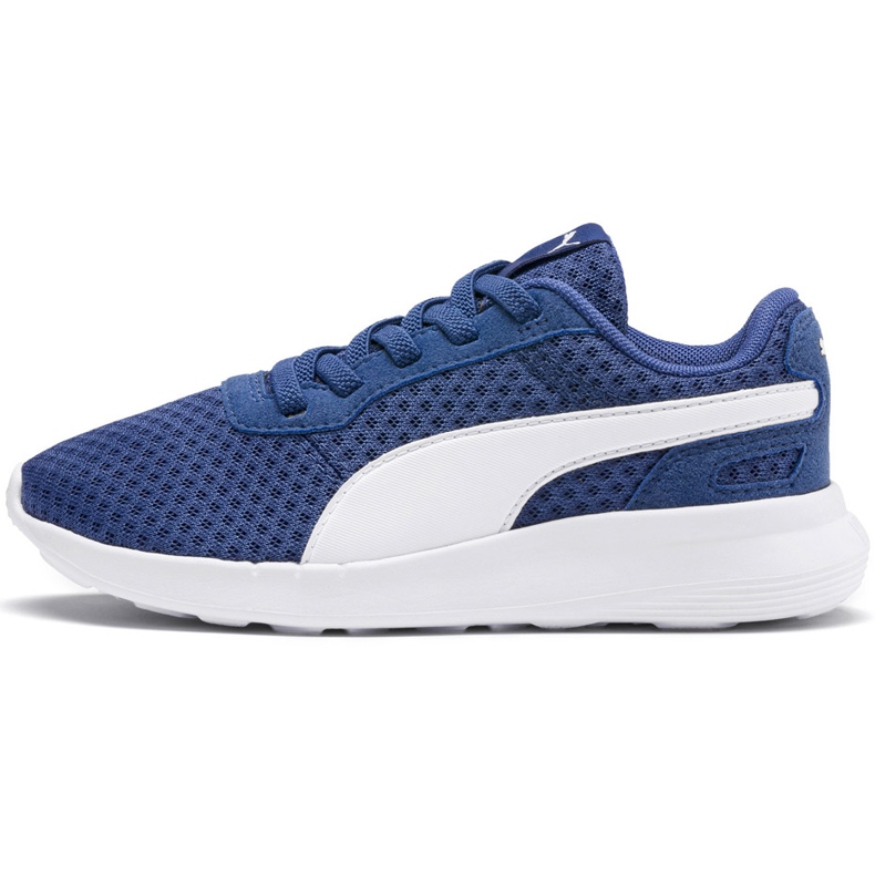 Puma St Activate Ac Ps Kinderschuhe blau 369070 08 weiß 1