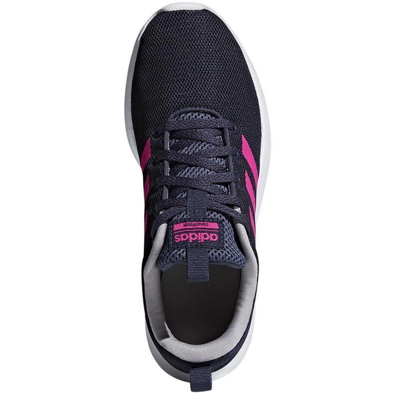 Adidas Lite Racer Cln K Kinderschuhe BB7045 marineblau und pink rosa 1