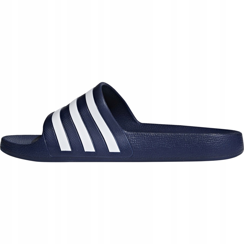 Adidas Adilette Aqua Hausschuhe navy F35542 weiß marineblau 2