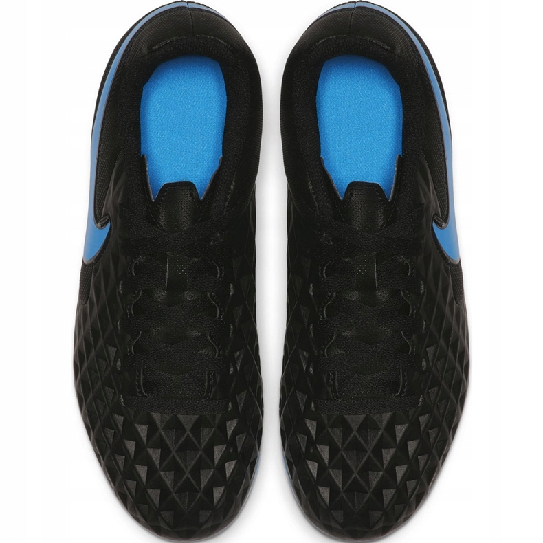 Nike Tiempo Legend 8 Club FG / MG Junior AT5881 004 Fußballschuhe schwarz schwarz 1