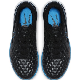 Nike Tiempo Legend 8 Academy Ic Junior AT5735 004 Fußballschuhe schwarz schwarz 1