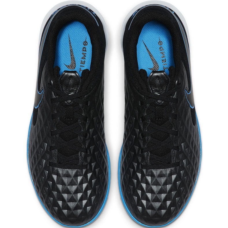 Nike Tiempo Legend 8 Academy Ic Junior AT5735 004 Fußballschuhe schwarz schwarz 1