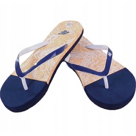 Damen 4F Hausschuhe dunkelblau H4L19 KLD003 30S marineblau 1