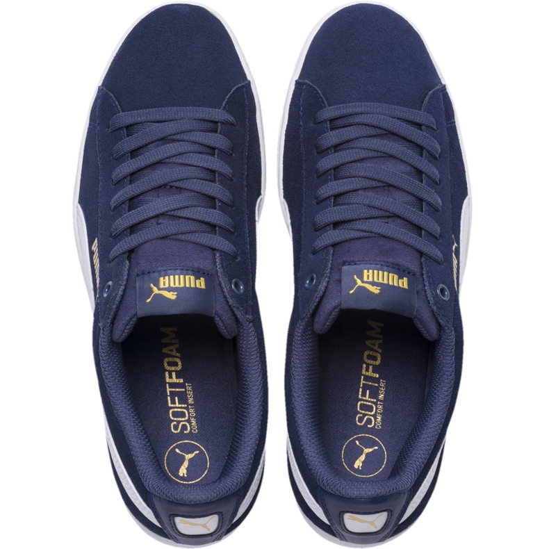 Damenschuhe Puma Vikky marineblau 362624 22 navy blau 1