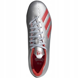 Fußballschuhe adidas X 19.4 Tf silber F35344 mehrfarbig silber- 1