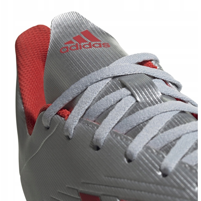 Fußballschuhe adidas X 19.4 FxG silber F35379 mehrfarbig silber- 1