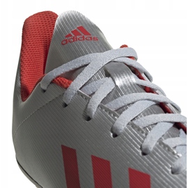 Fußballschuhe adidas X 19.4 FxG Jr silber F35362 mehrfarbig 1