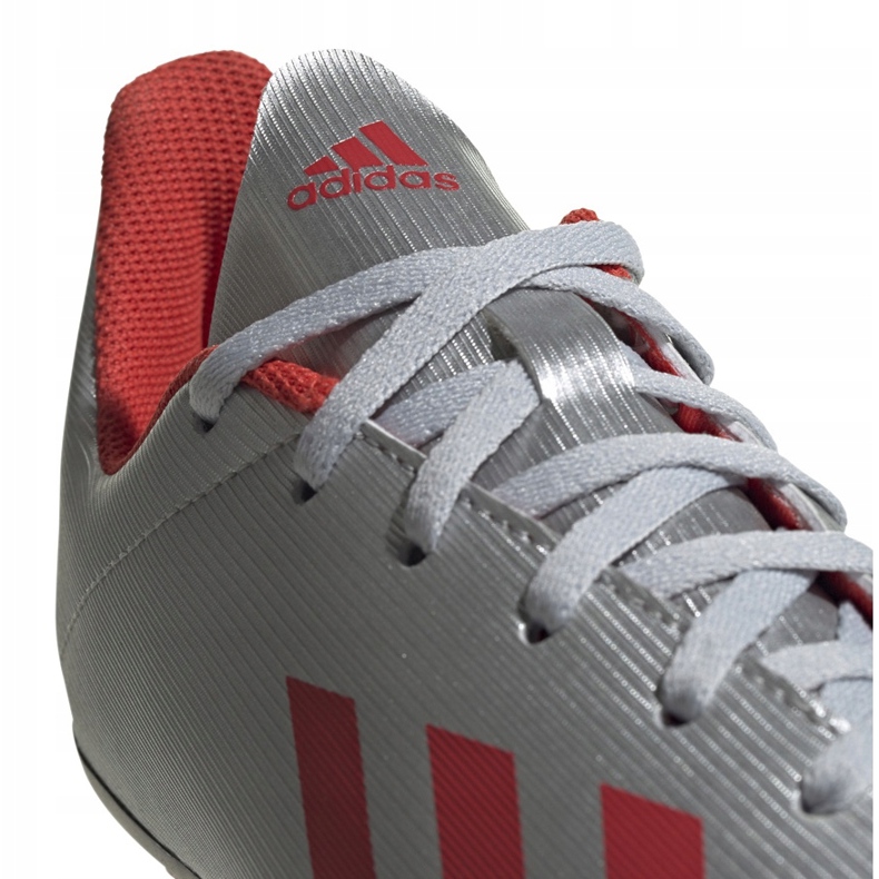Fußballschuhe adidas X 19.4 FxG Jr silber F35362 mehrfarbig 1
