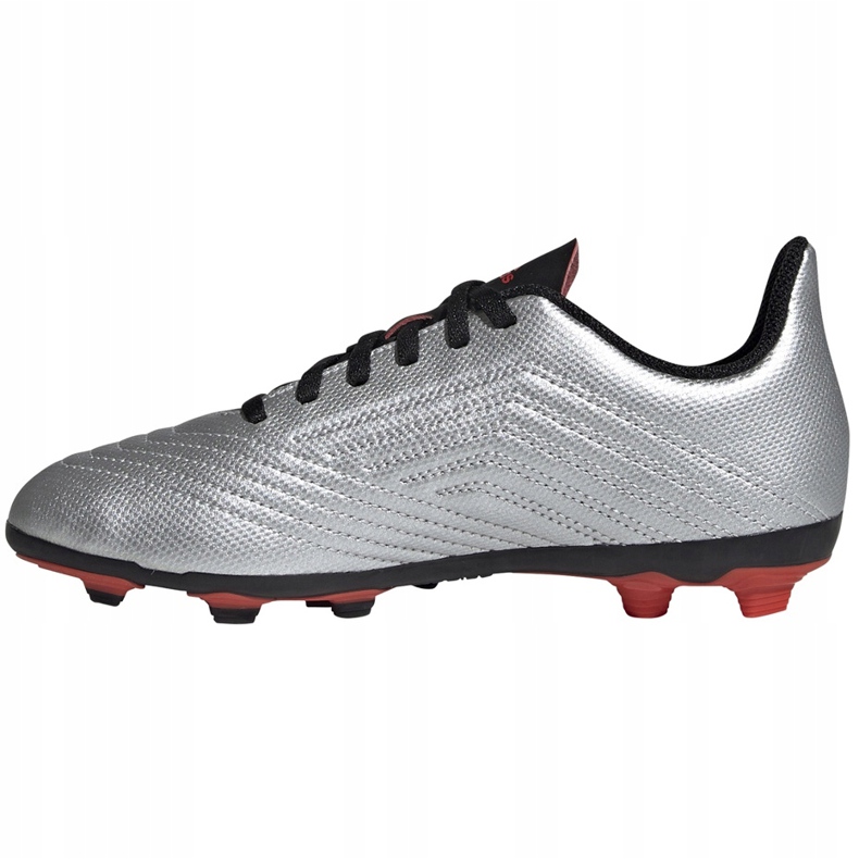 Fußballschuhe adidas Predator 19.4 FxG Jr silber G25822 mehrfarbig silber- 1