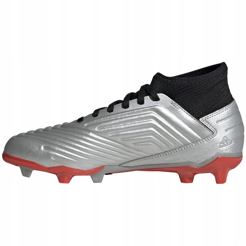 Fußballschuhe adidas Predator 19.3 Fg Jr silber G25795 mehrfarbig 1