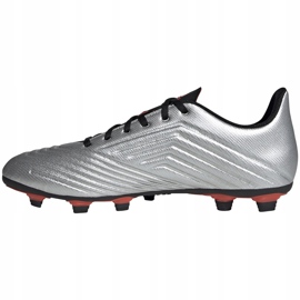 Fußballschuhe adidas Predator 19.4 FxG silber F35597 1