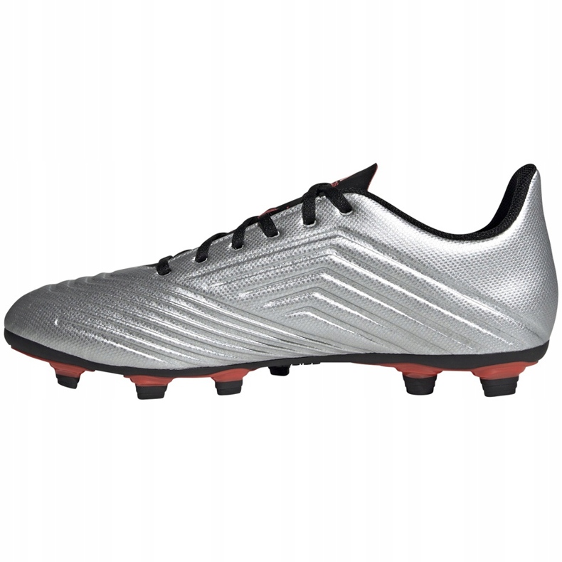 Fußballschuhe adidas Predator 19.4 FxG silber F35597 silber- 1