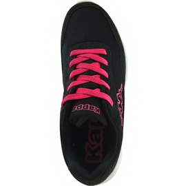 Kappa Follow Damenschuhe schwarz und pink 242495 1122 rosa 1