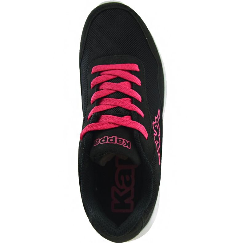 Kappa Follow Damenschuhe schwarz und pink 242495 1122 rosa 1