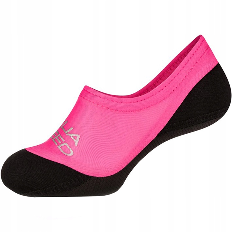 Aqua-speed Neo Schwimmsocken Farbe 03 schwarz rosa 1