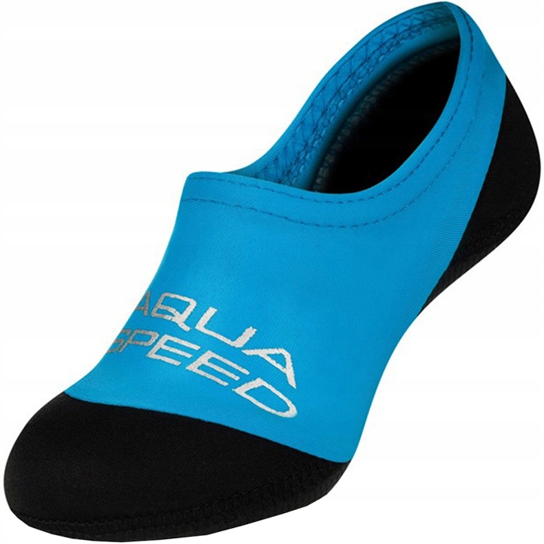 Aqua-speed Neo Schwimmsocken col.01 blau 1