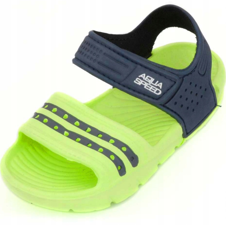 Aqua-speed Noli Badeschuhe für Kinder, grün und marineblau col. 84 2