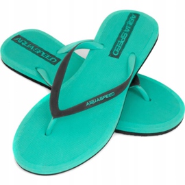 Aqua-speed Genua Damen Badeslipper col.01 blau 1