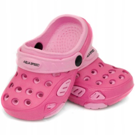 Aqua-speed Lido col 03 rosa Kinderbadeschuhe 1